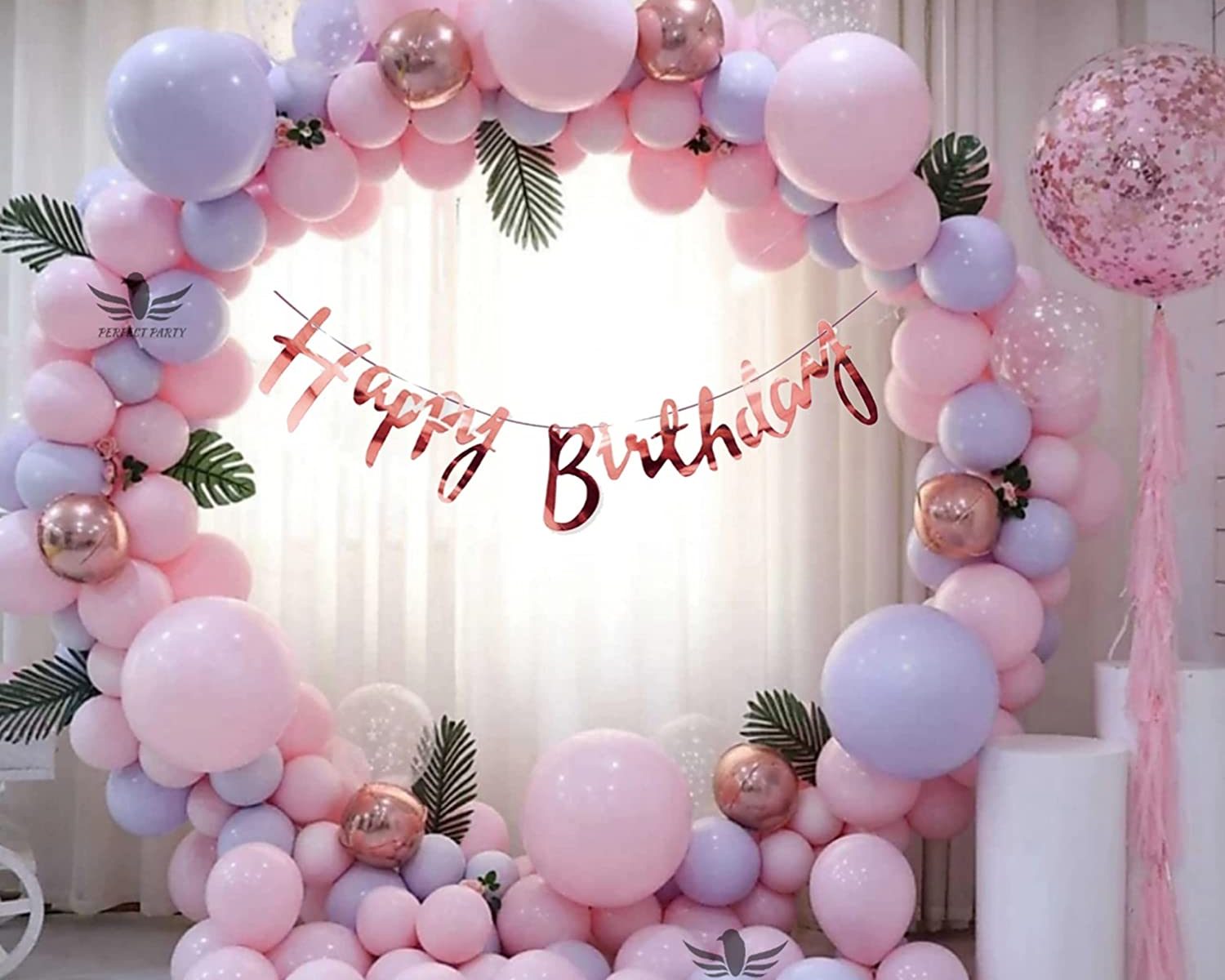 Balloon decoration for birthday party
